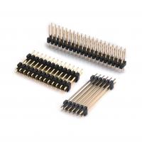 2.00mm 间距排针，直插焊板型