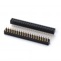 2.00mm 间距排母，直插焊板型