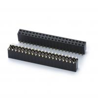 2.54mm 间距排母，直插焊板型，表贴型