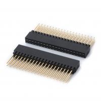 2.54mm 间距排母， 底部插入型